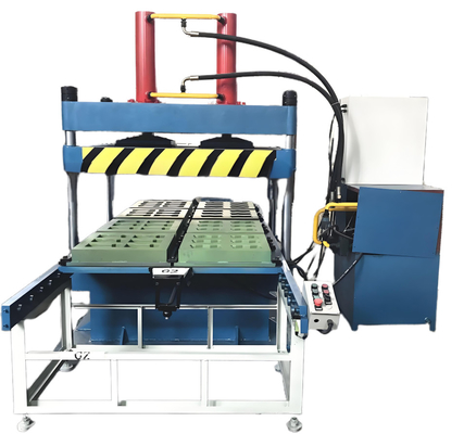 1200×1200 Work Table Rubber Vulcanizing Machine For Rubber Floor Tile Manufacturing