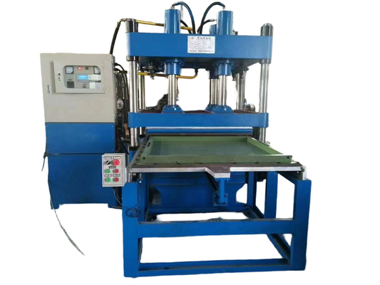 Electric Heating Rubber Floor Tile Press Machine / Rubber Granules Floor Tile Making Machine