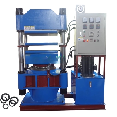 Fully Automatic Electric Heating Rubber Double Vulcanizing Machine / Rubber Molding Machine
