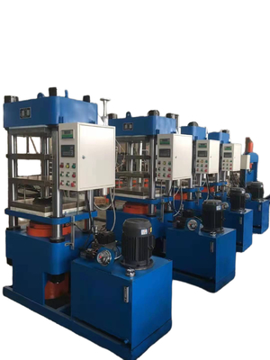 PLC Controlled Rubber Vulcanizing Press Machine with Heating Power 57.6kw×2 and Automatic Grade PLC Or Manual