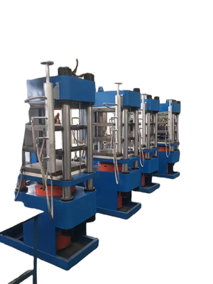57.6kw×2 Heating Power Rubber Heat Press Machine for Production 250mm Plunger Diameter