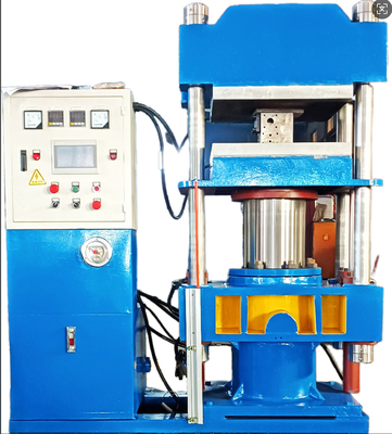 PLC Automatic Control Flat Vulcanizing Machine Acrylic Rubber Making Machine / Seal Vulcanizing Machine