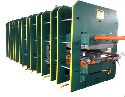 Customizable Vulcanizing Press Rubber Heat Press Machine With PLC Control System For Rubber Cord Fabric Conveyor Belt Manufacturing Machine