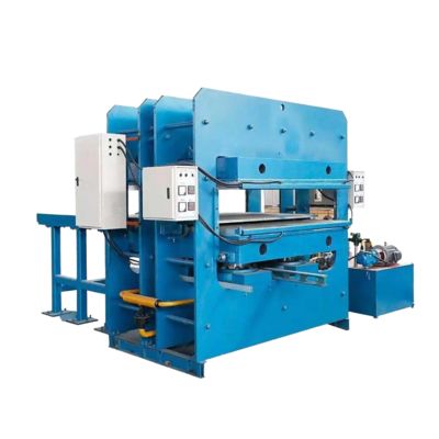 Fully Automatic Duplex Design Frame Vulcanizing Press Machine with High Strength Steel Frame and Uniform Heating System