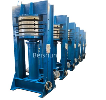 Semi-automatic Electric Heating Hydraulic Four-layer Motorcycle Tyre Curing Press with 380V/50Hz Power and 220V/380V/Customized Voltage