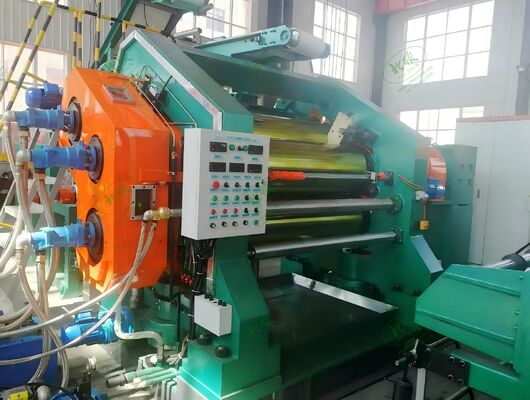 Good price A Fully Automated, Precision-controlled Four-roll Calendering Line Using PLC Is Used For Rubber Conveyor Belts And Rubber Sheet Prefabrication. online