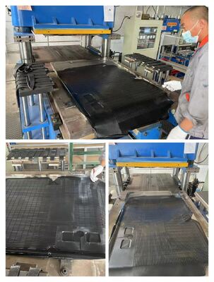 Quality Plate Vulcanizing Machine / Rubber Mat Manufacturing Machine factory