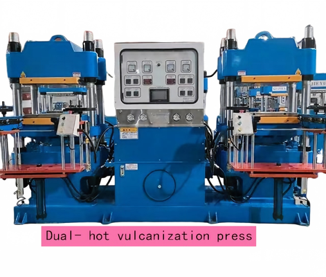 Quality XLB-500×500 Small Double-Seat Vulcanizing Machine - One-Stop Double-Unit Rubber Hot Press - 50-Ton/80-Ton Twin-Shaft Flatbed Press factory