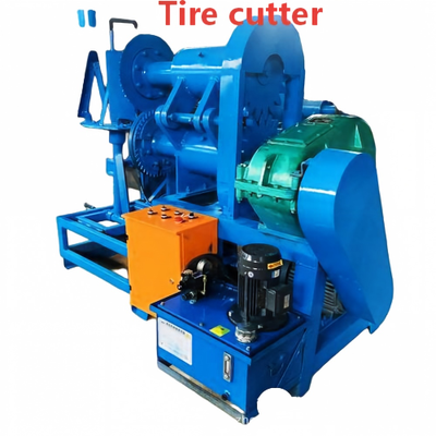 Good price Waste Tire Dismantling Equipment, Rubber Tire Cutting Machine, Dual-shaft Shredder, Rubber Block Making Machine Equipment online