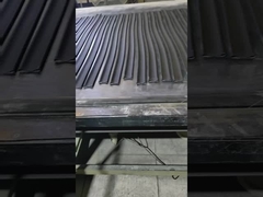 Semi-automatic motorcycle inner tube hot feed extrusion cooling line