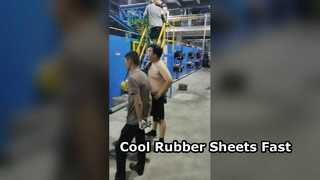 Rubber Batch Off Cooling Machine For Efficient Cooling