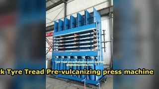 800Ton mold clamping force / Tyre Tread Press for High Quality Production
